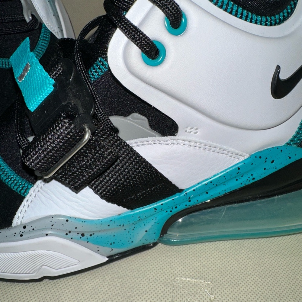 Nike Air Force 270 Command Force Sneaker Black Blue White AH6772-008 Men Sz 8M